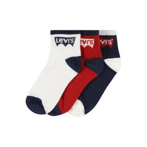 LEVI'S Ponožky  bílá / červená / námořnická modř / růžová