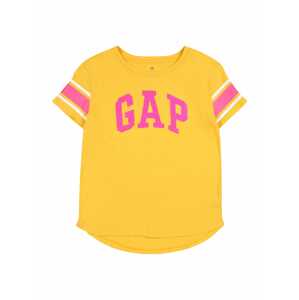 GAP Tričko  žlutá / pink / bílá