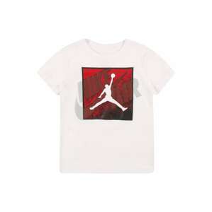 Jordan Tričko  bílá / červená / černá