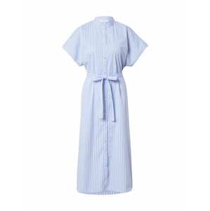 Love & Divine Košilové šaty 'Love655-1'  kouřově modrá / bílá