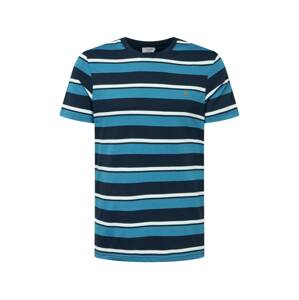 FARAH T-Shirt  námořnická modř / bílá / nebeská modř / medová