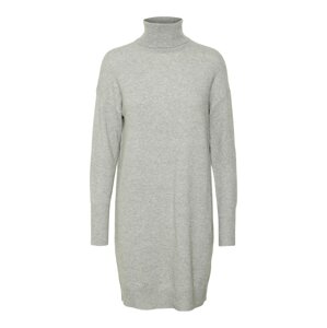 Vero Moda Petite Úpletové šaty 'Brilliant'  šedý melír