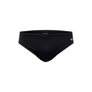 Nike Swim Sportovní plavky  černá / bílá