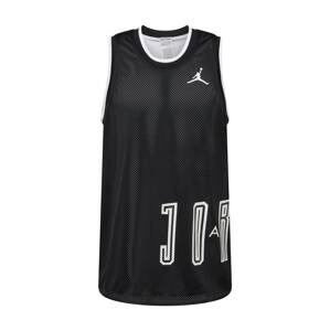 Jordan Funkční tričko 'Sport DNA'  černá / bílá