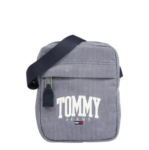 Tommy Jeans Taška přes rameno 'COLLEGE'  kouřově modrá / bílá / námořnická modř / červená