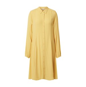 minimum Košilové šaty 'Bindine 212'  světle žlutá