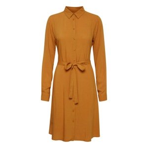 ICHI Košilové šaty 'IHMAIN'  tmavě oranžová