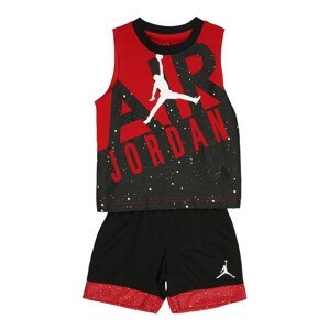 Jordan Joggingová souprava  červená / černá / bílá / antracitová