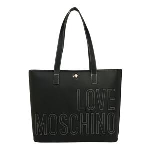 Love Moschino Shopper  černá / bílá