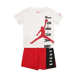 Jordan Joggingová souprava  červená / černá / bílá