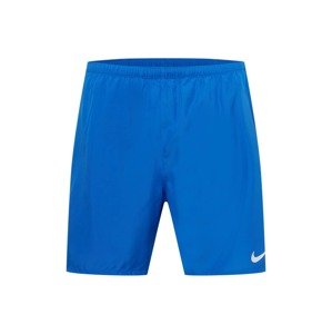 NIKE Sportovní kalhoty 'Challenger'  modrá / bílá