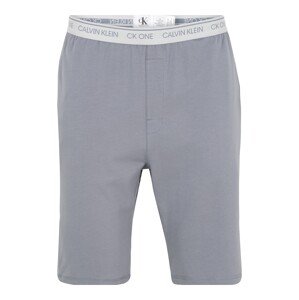 Calvin Klein Underwear Pyžamové kalhoty  světle šedá / bílá