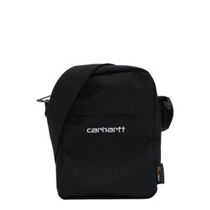 Carhartt WIP Taška přes rameno 'Payton'  černá / bílá