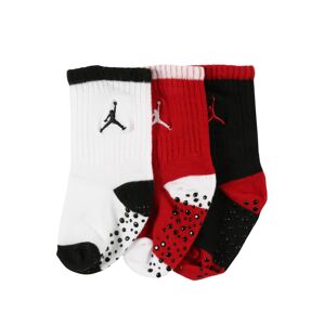 Jordan Ponožky  černá / bílá / červená