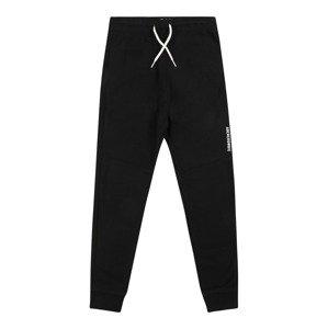Abercrombie & Fitch Kalhoty  černá / bílá
