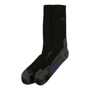 FALKE Sportovní ponožky  královská modrá / šedý melír / černá