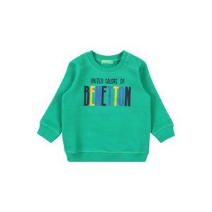 UNITED COLORS OF BENETTON Sweatshirt  zelená / modrá / námořnická modř / žlutá