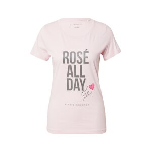 EINSTEIN & NEWTON Tričko 'Rose all day' pink / světle růžová / černá