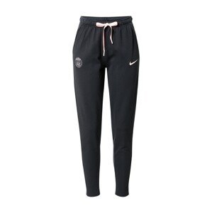 NIKE Sportovní kalhoty 'Paris Saint-Germain'  černá / světle růžová