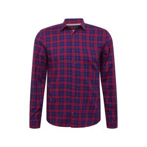 OLYMP Košile 'Level 5'  červená / námořnická modř