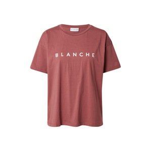 Blanche Tričko  pastelově červená / bílá