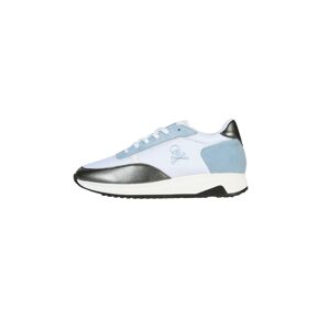 Scalpers Sneaker 'Louise'  světlemodrá / bílá / stříbrně šedá