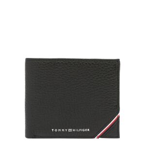 TOMMY HILFIGER Peněženka  černá / bílá / červená