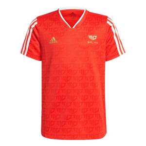 ADIDAS PERFORMANCE Funkční tričko 'Salah Football-Inspired'  červená / bílá / hořčicová