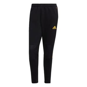 ADIDAS PERFORMANCE Sportovní kalhoty  černá / žlutá