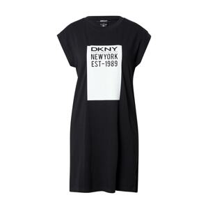 DKNY Oversized tričko  černá / bílá