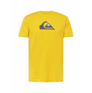 QUIKSILVER Tričko  zlatě žlutá / námořnická modř / bílá