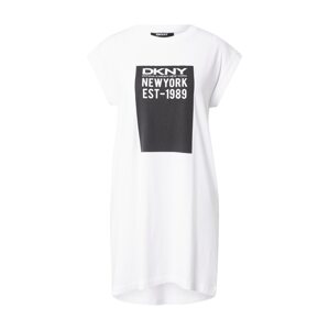 DKNY Oversized tričko  bílá / černá