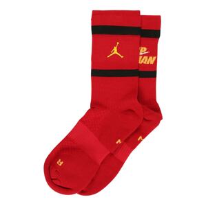 Jordan Ponožky  červená / bílá / žlutá