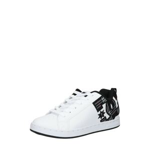 DC Shoes Sportovní boty  bílá / černá
