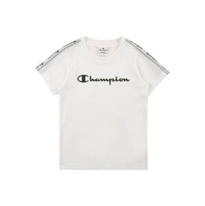 Champion Authentic Athletic Apparel Tričko černá / bílá