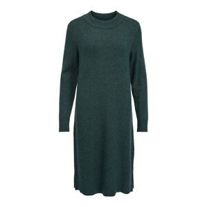VILA Úpletové šaty 'Ril'  smaragdová