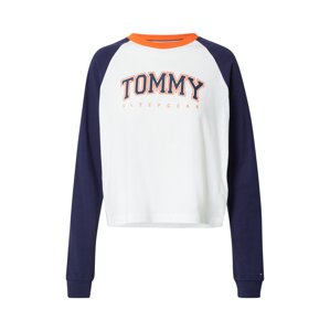Tommy Hilfiger Underwear Tričko na spaní  námořnická modř / bílá / jasně oranžová