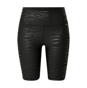 DKNY Performance Sportovní kalhoty  černá / bílá