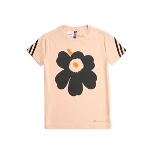 ADIDAS PERFORMANCE Funkční tričko  pink / černá / oranžová