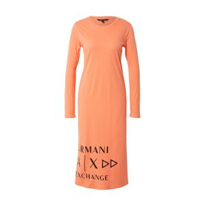 ARMANI EXCHANGE Šaty  oranžová / černá
