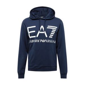 EA7 Emporio Armani Mikina  námořnická modř / bílá