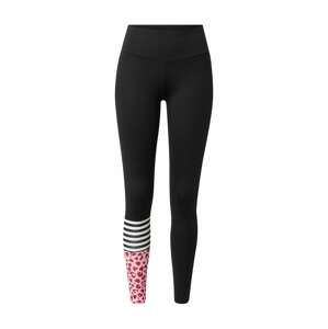 Hey Honey Sportovní kalhoty růžová / pitaya / černá / bílá