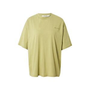 NA-KD Oversized tričko  světle zelená