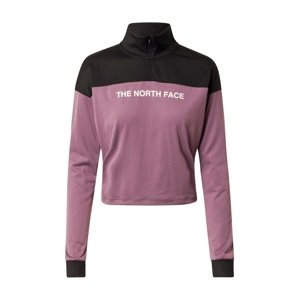 THE NORTH FACE Sportovní mikina  fialová / černá