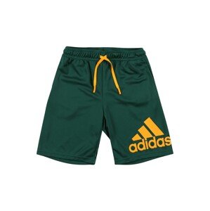 ADIDAS PERFORMANCE Sportovní kalhoty  zelená / zlatě žlutá