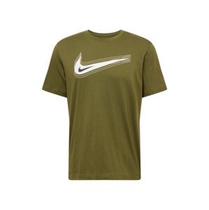 Nike Sportswear Tričko  námořnická modř / olivová / bílá