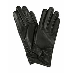 PIECES Prstové rukavice 'SILLE'  černá
