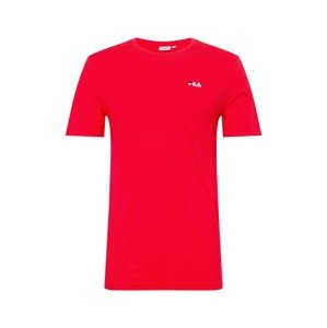 FILA Funkční tričko 'Edgar'  červená / bílá