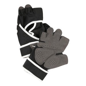 NIKE Accessoires Sportovní rukavice  šedá / černá / bílá