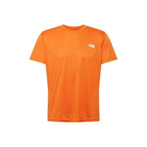 THE NORTH FACE Funkční tričko  oranžová / bílá
